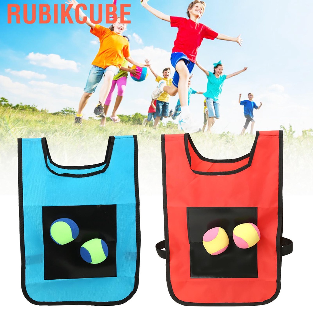 Rubikcube Dodgeball Tag Stickness Vest Outdoor Children Throwing Target