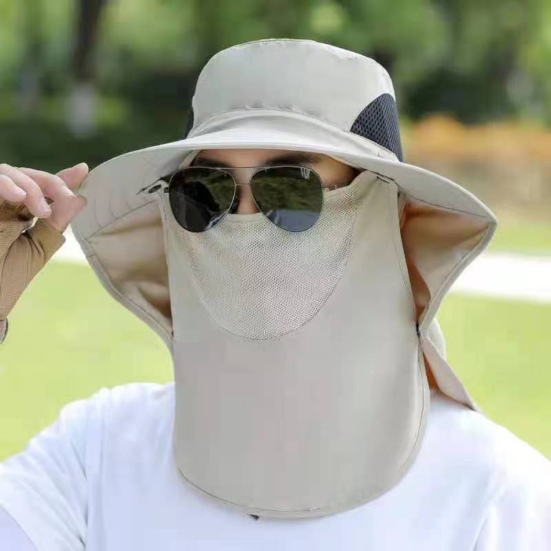 Sunblock Hat for Men Whole Face/ Half Face cover