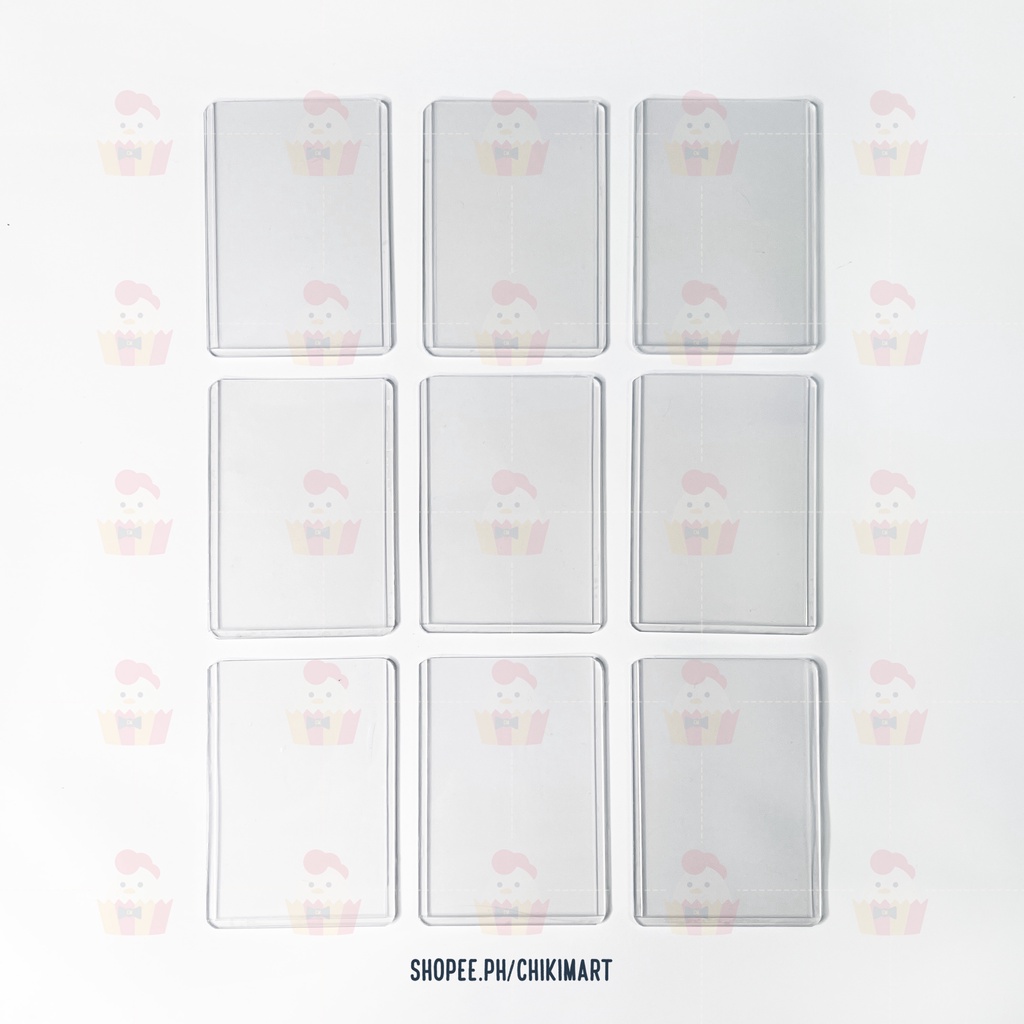 [TINGI ADDON] Mini Toploader for Photocards (Ducky World Small Size