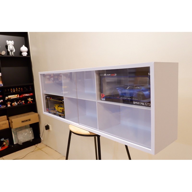 Diecast display case 1:18 box petron bmw 6 slots | Shopee Philippines