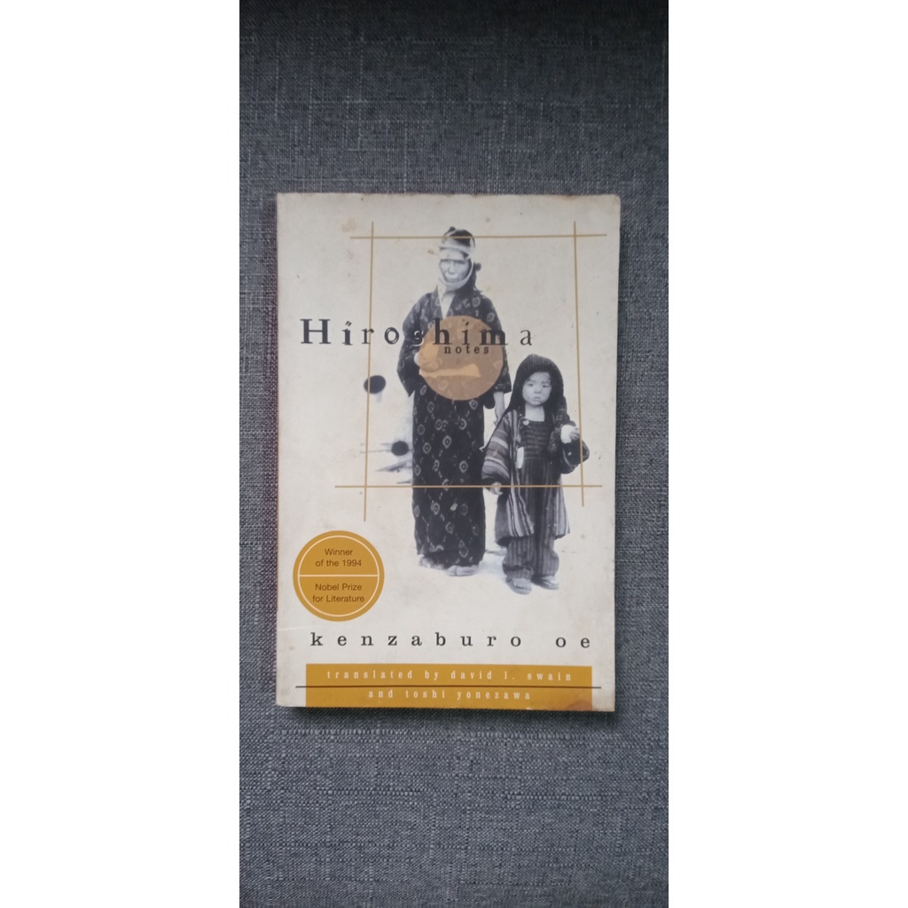 Kenzaburo Oe - Hiroshima Notes (TP) | Shopee Philippines