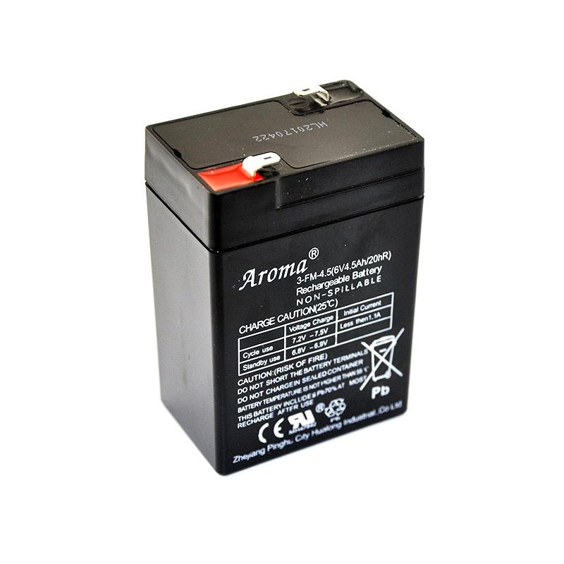 ULTRAMAX 6FM4.5 12V 4.5Ah Sealed Lead Acid Battery – Replacement For Scooters, UPS, AGM