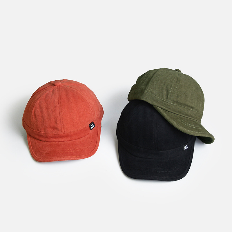 Short Brim Baseball Cap for Men Womenbaseball Capbrown Baseball