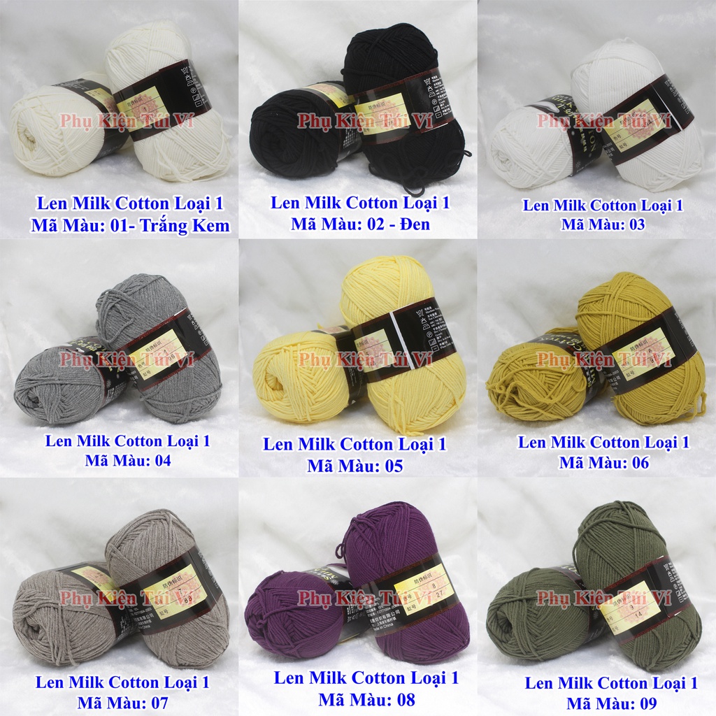 Milk Cotton Wool Type 1 (Color Code 01 47) Shopee Philippines