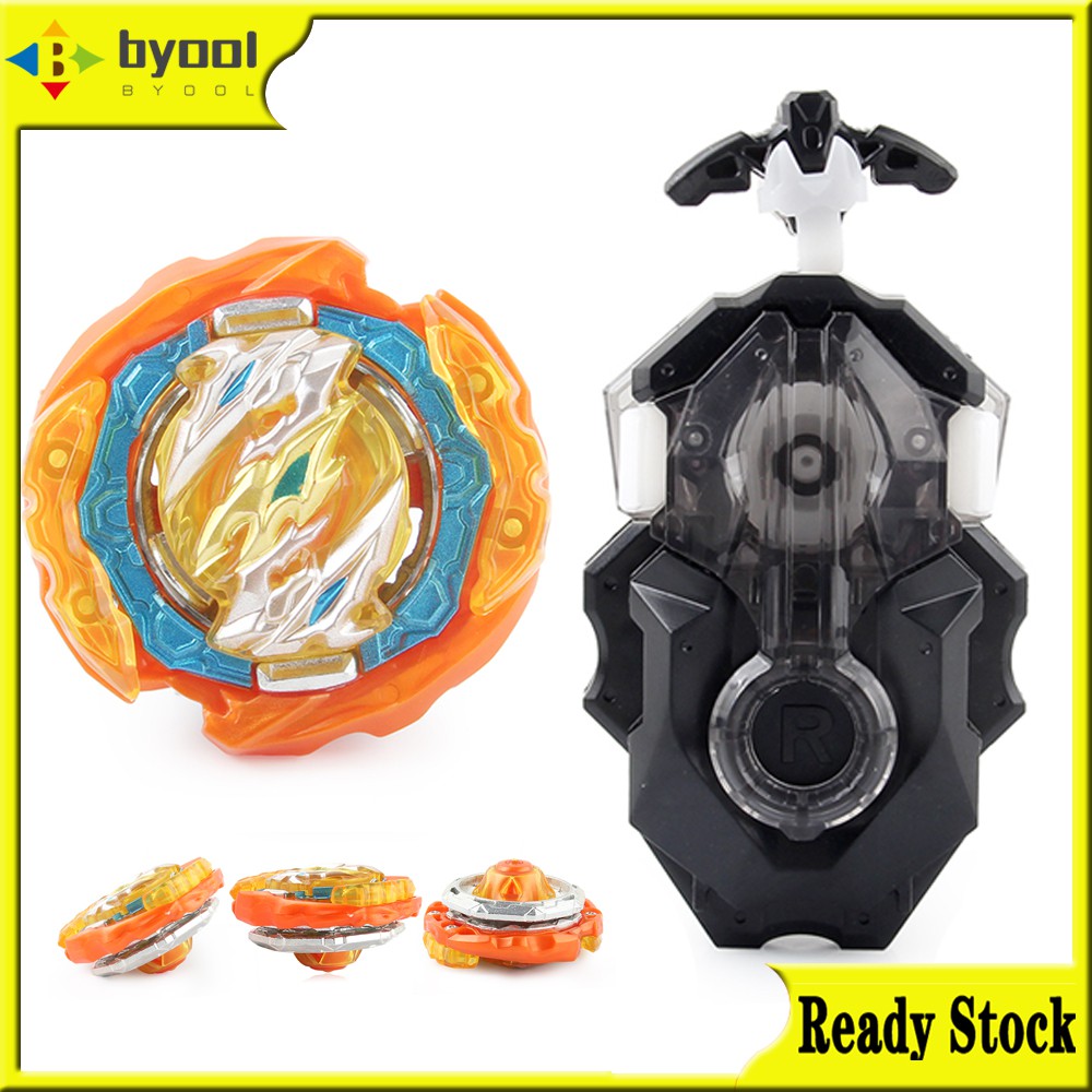 Byool Beyblade Single Beyblade Burst B-181 Cyclone Ragnaruk with DB B184 LR  Launcher