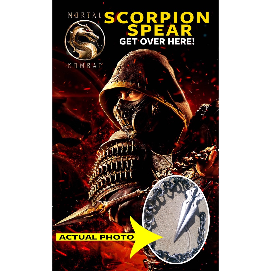 MORTAL KOMBAT SCORPION SPEAR | Shopee Philippines