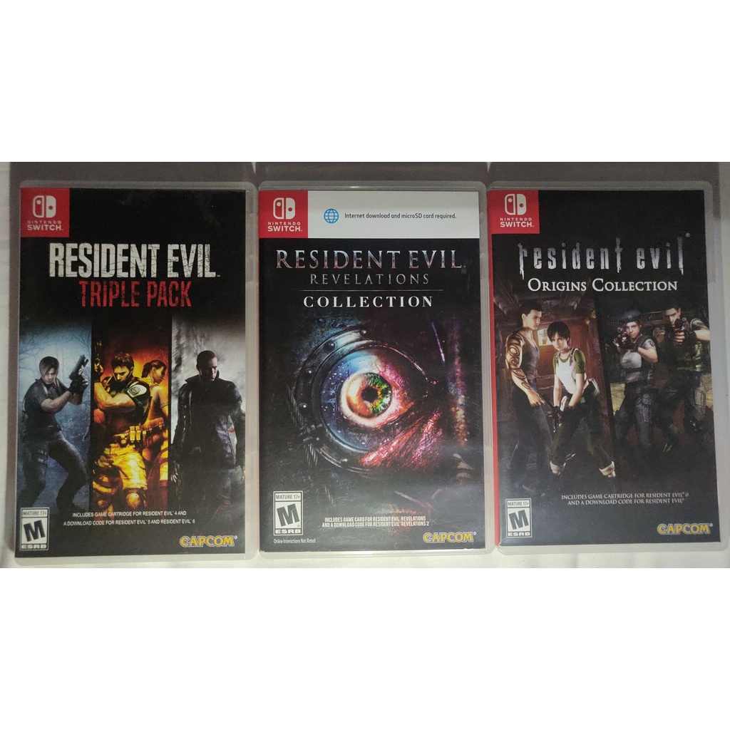 Resident Evil Games for Nintendo Switch | Shopee Philippines