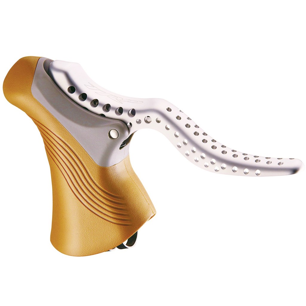 TRP* RRL SR alloy road brake levers (tan/silver) - BLUE LUG