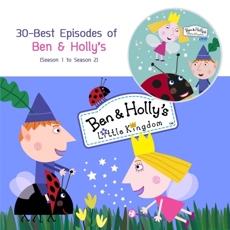 DVD Developmental Ben And Holly s Little Kingdom From Peppa Pig 