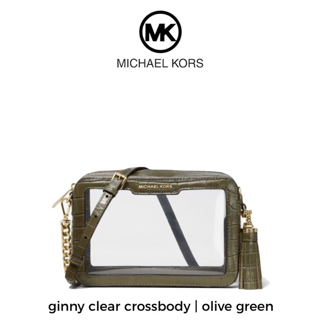 Michael kors clear discount crossbody