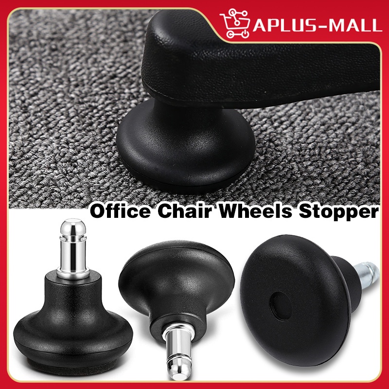 5Pcs Bell Glides Office Chair Fixed Wheels 2 Inch Universal Keep