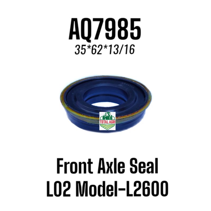 OIL SEAL Front Axle Seal AQ7985 Kubota Tractor L02 Model L2600 CRR Brand Part 50810107