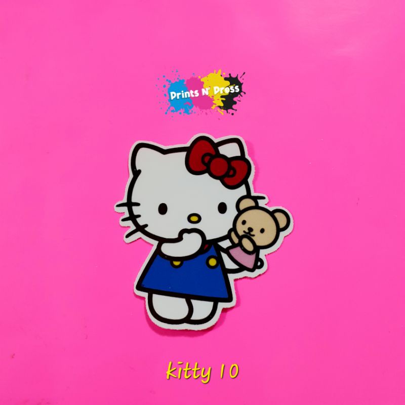 HELLO kitty WATERPROOF STICKER. pls order minimum of 5pcs or P40 total ...