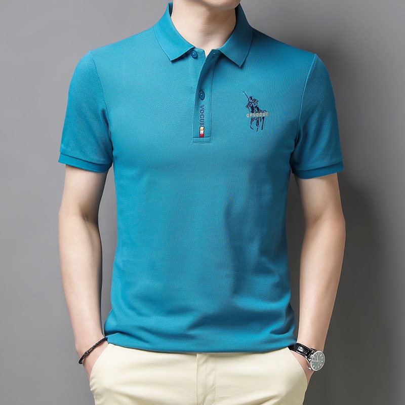 Comfy Cotton Polo Shirt For Men Plain Pulo Shirt For Man Casual ...