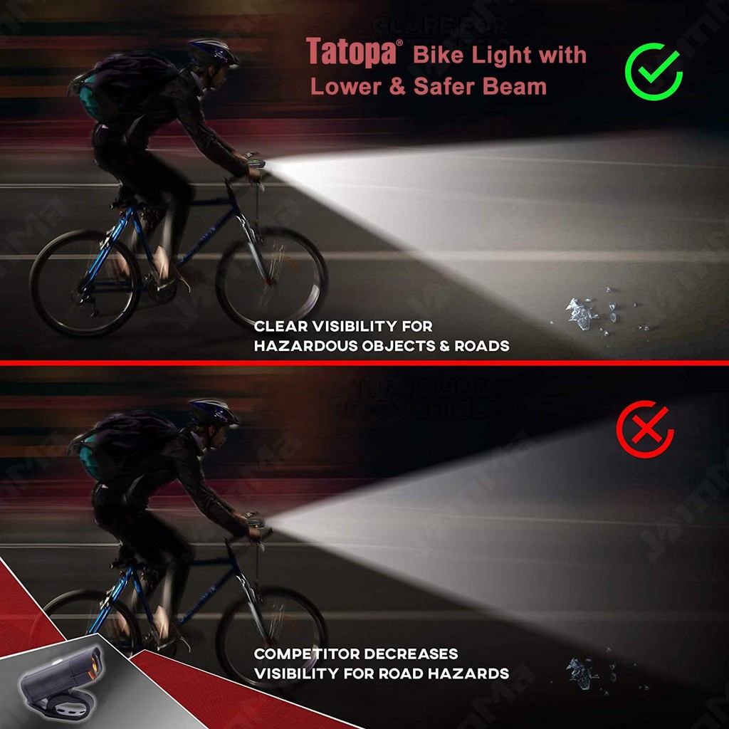 2020 Latest USB Rechargeable Super Bike Headlight Runtime 10 Hours 600 Lumen Bright Front Lights and Tail Rear LED 5 Light Mode Options Fits All Bicycles Road Mountain Shopee Philippines