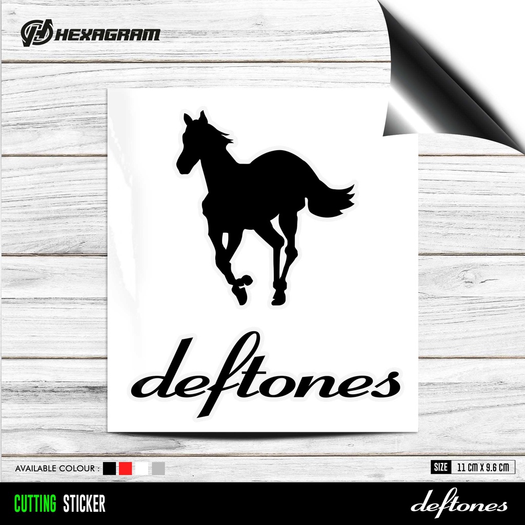 Cutting Sticker Deftones White Pony | Deftones White Pony Music Sticker ...