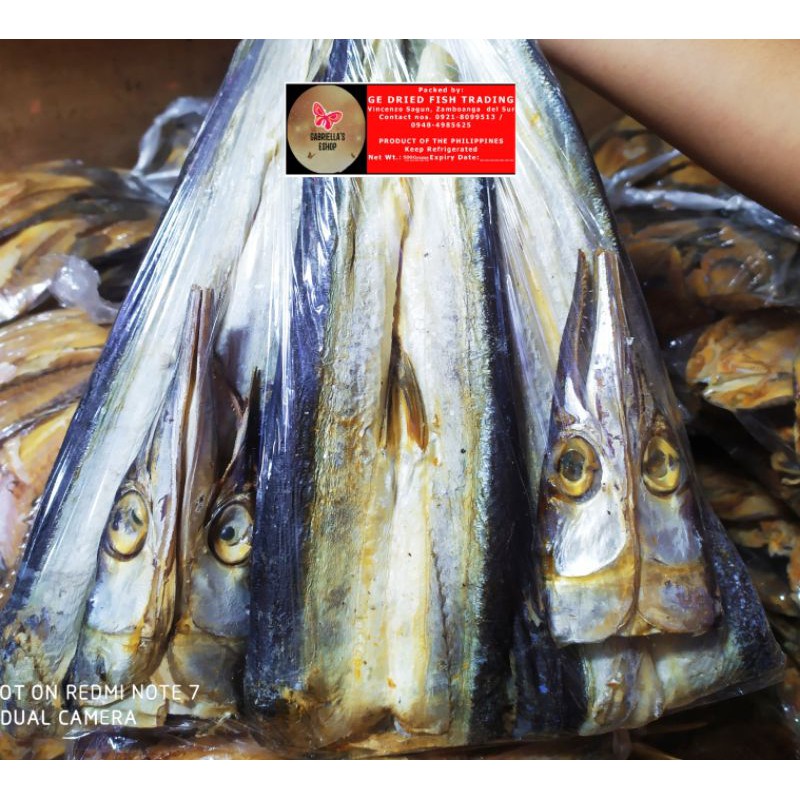 500 Grams Needle Fish or Balo Dried Fish From Zamboanga Shopee