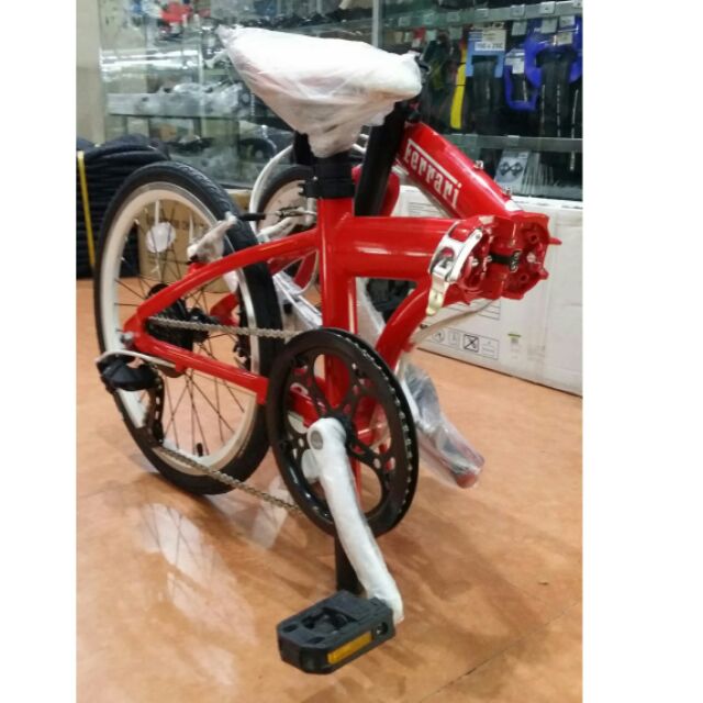 Ferrari folding bike for sale sale