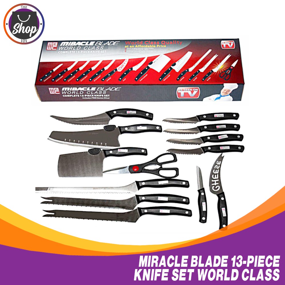 Miracle Blade 13-Piece Knife Set – Value For you PH