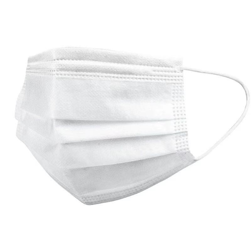 thumbnail image 2 of 50-Pack Disposable 3-Ply Surgical Face Masks - Blue Medical Mouth Cover Shield PPE Protection 2 of 11
