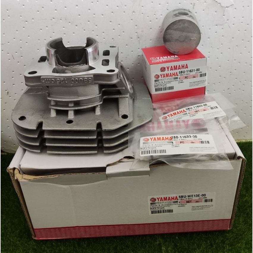 YAMAHA 125Z, 125ZR, Y125Z, Y125ZR STANDARD CYLINDER BLOCK SET 53.75 MM ...