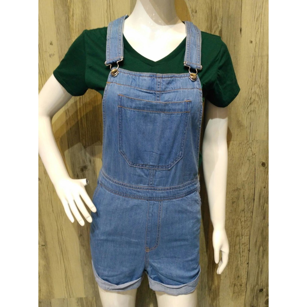 H and m overall shorts deals