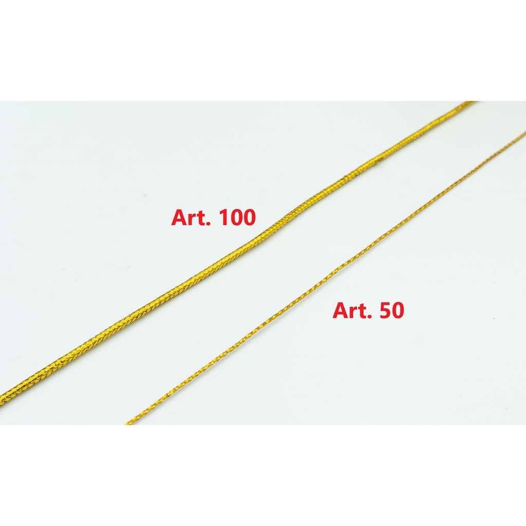 30 Rolls Metallic String Gold or Silver | Shopee Philippines