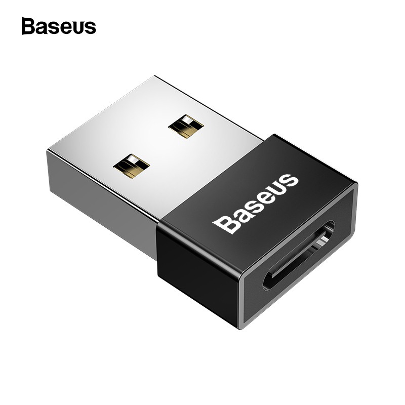 3C digital Baseus USB Male to USB Type C Female OTG Adapter Converter ...