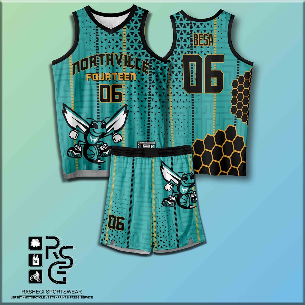 2022 Jersey Full Sublimation Exclusive Design Hornets