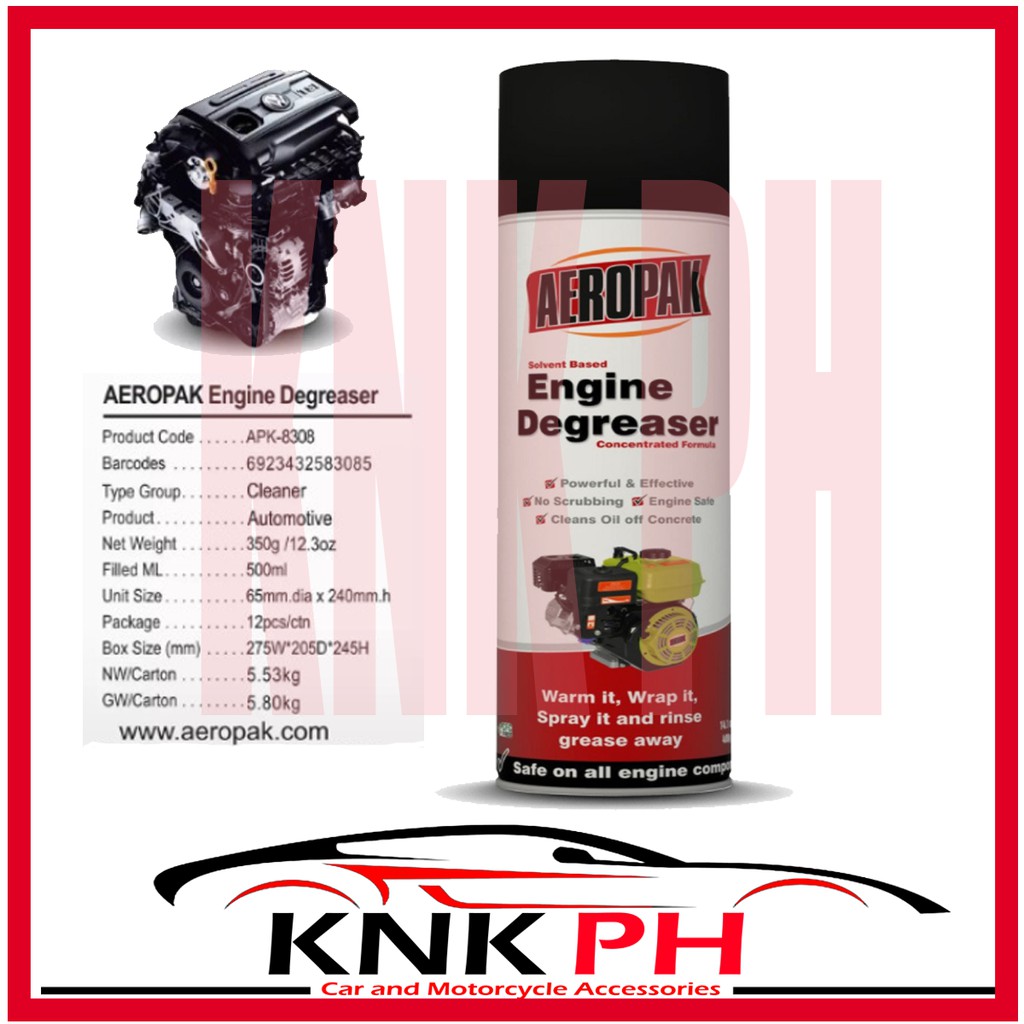 Aeropak Engine Degreaser Engine Cleaner 400g | Shopee Philippines