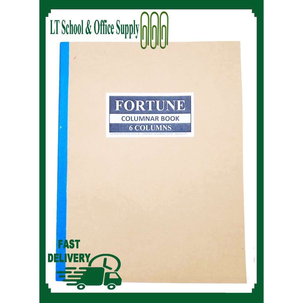 1 Pad Fortune Columnar Book | Shopee Philippines