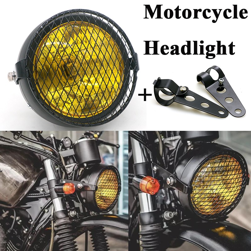 Cafe racer headlight cover on sale