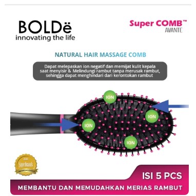 Super Comb Avante (Round Comb Cushion) BOLDe | Shopee Philippines