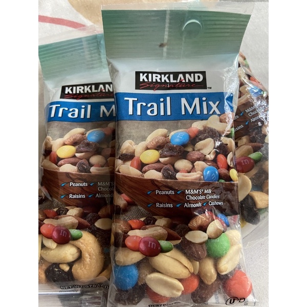 KIRKLAND TRAIL MIX (peanuts, raisins, m&ms, almonds, cashews) Shopee