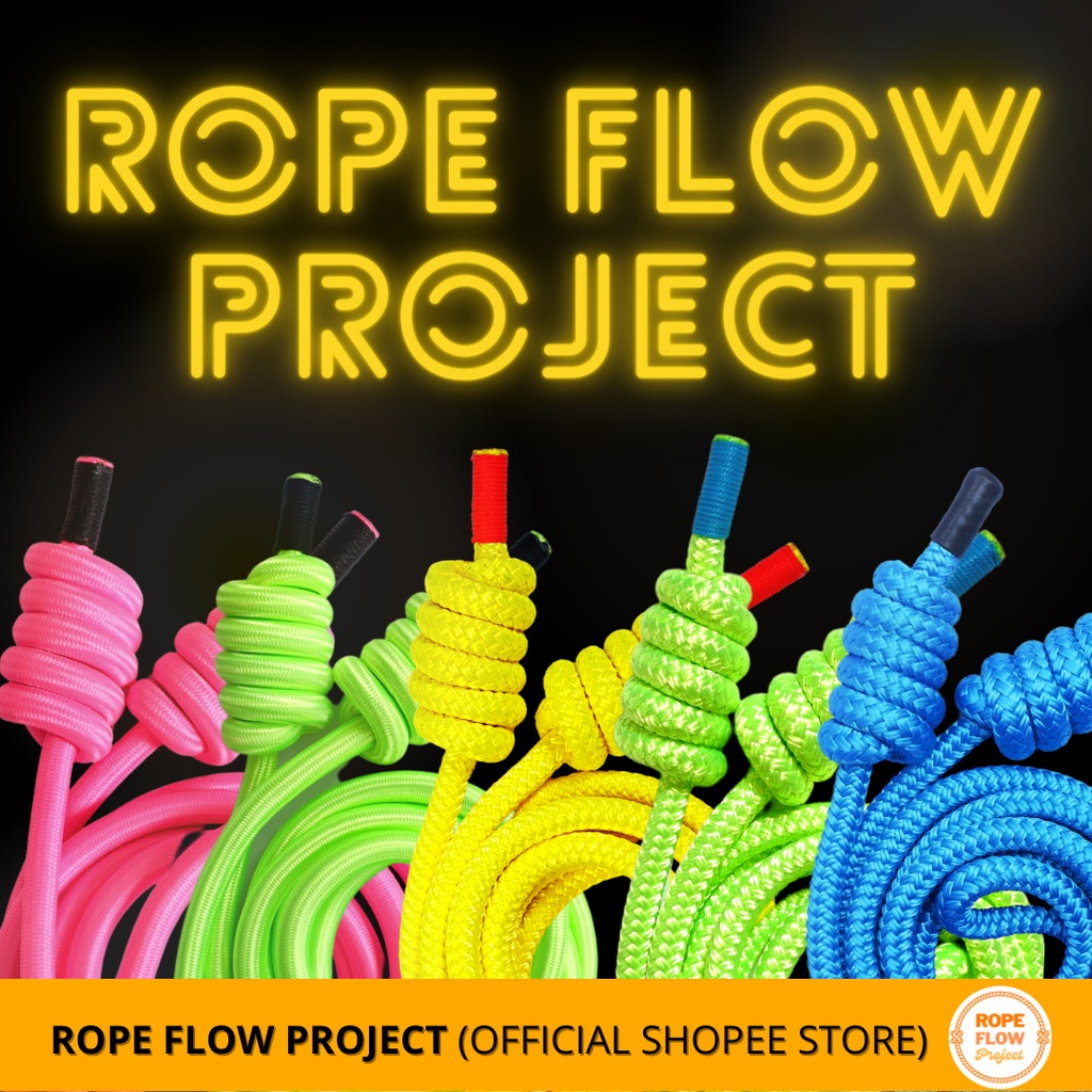 Mid-Weight Flow Ropes, Neon Lumina Butter Bazooka Ibiza, Rope Flow  Project