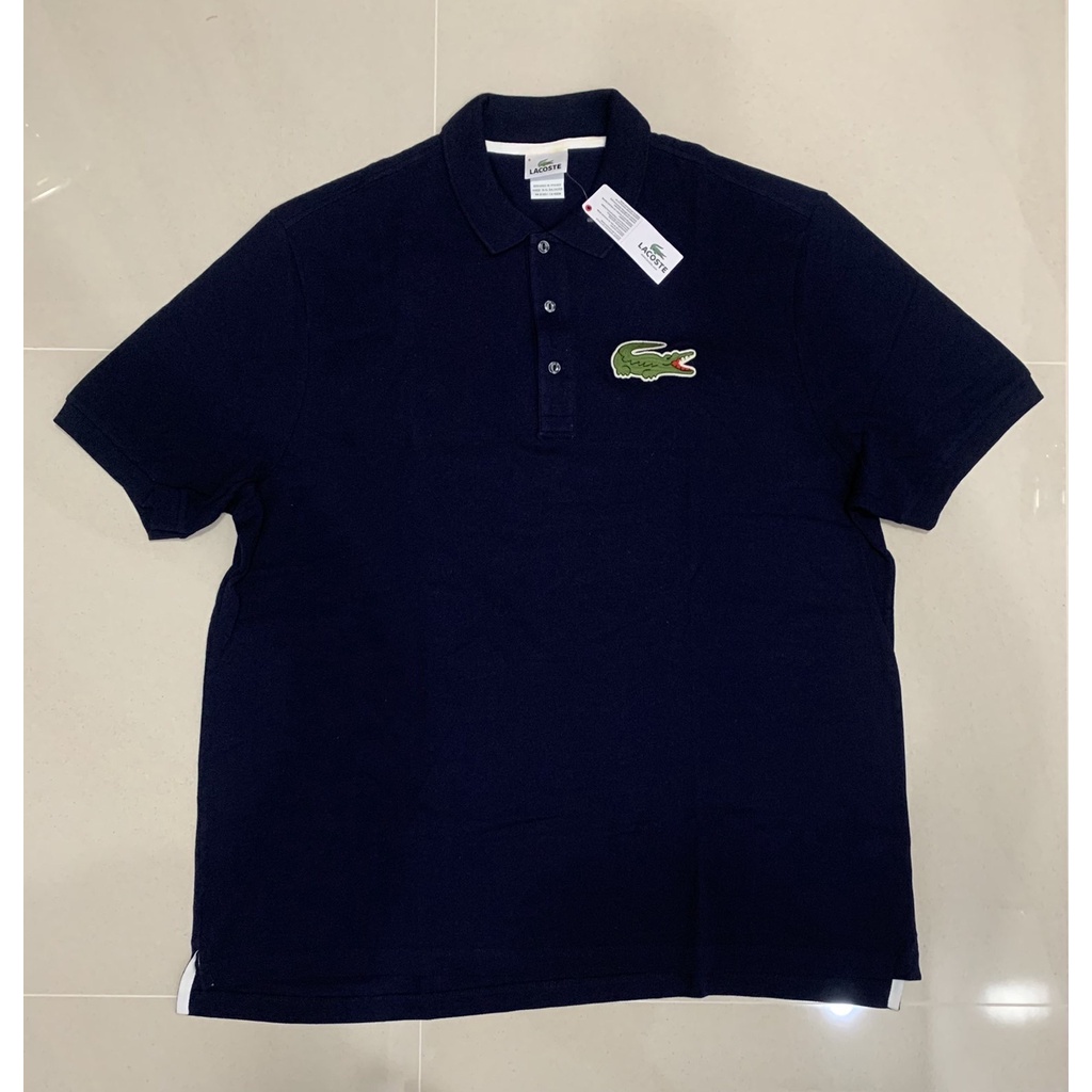 Original Lacoste Big Crocodile Logo Polo Shirt | Shopee Philippines