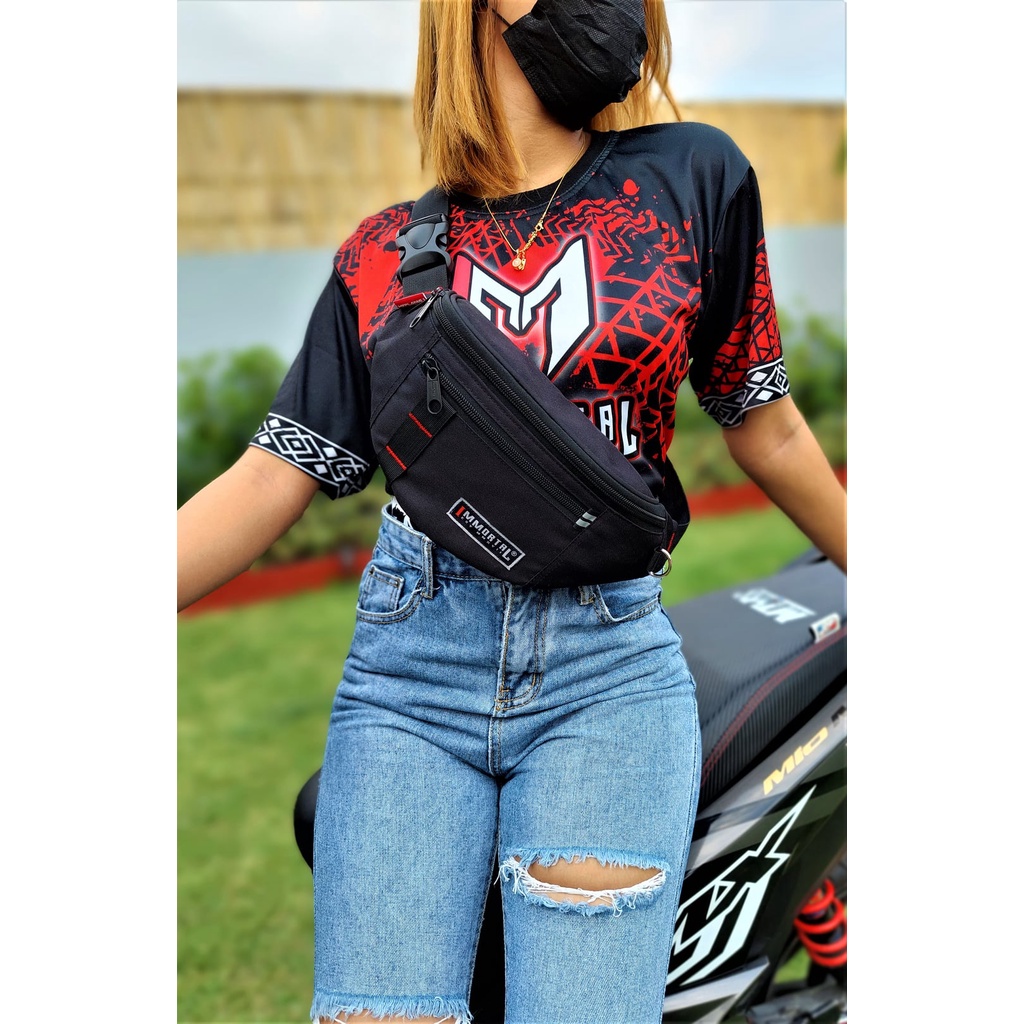 Immortal Belt Bag V2 Waist Travel Bag Beltbag Heavy Duty and High Quality  for Riders Cyclist