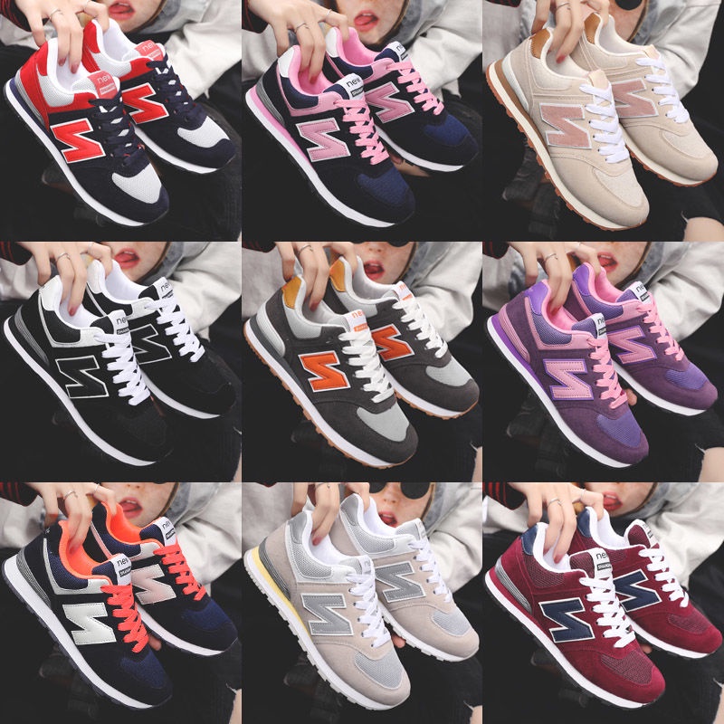 2021 new winter sports shoes female Korean students wild