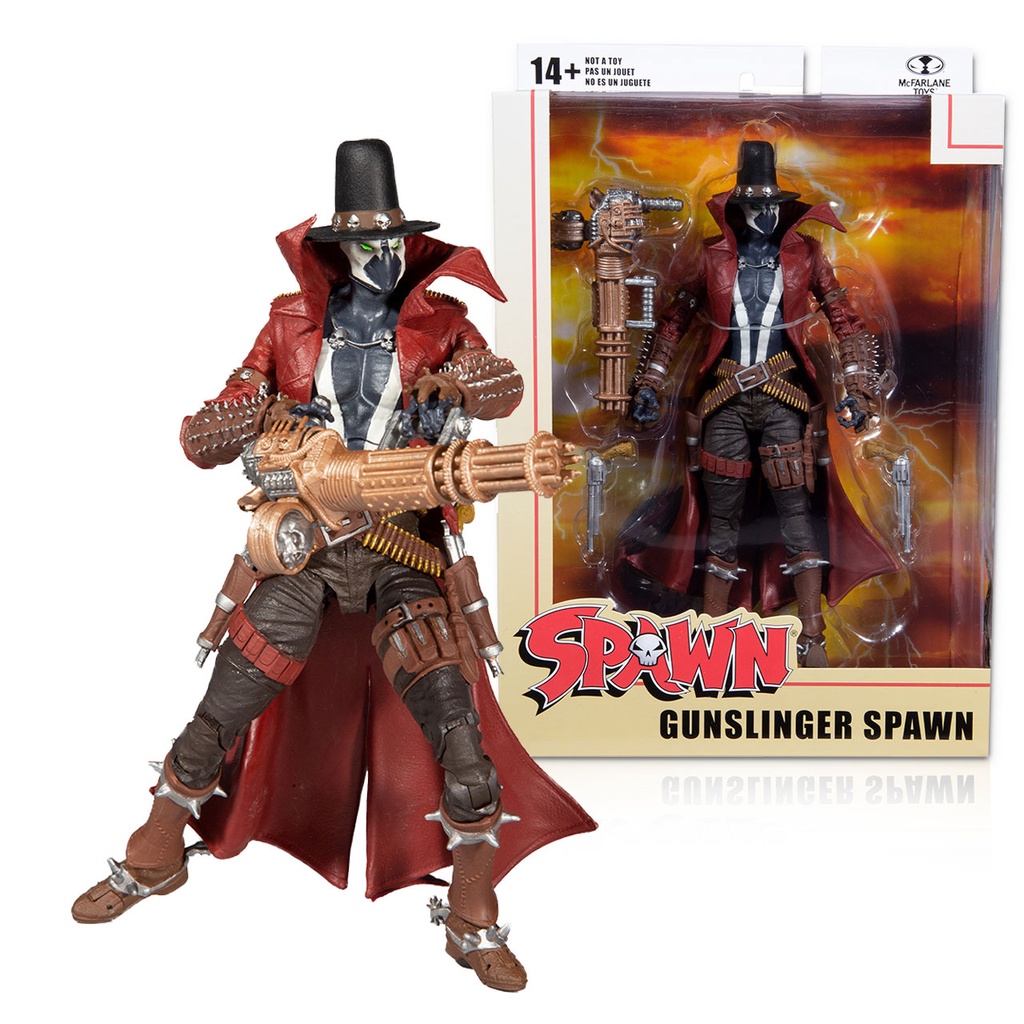McFarlane Spawn Universe / Gunslinger Spawn with Gatling gun v2 ...