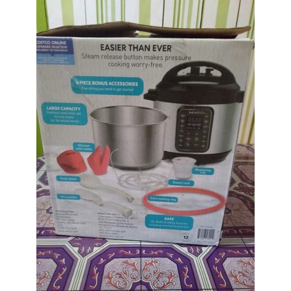 Instant Pot Duo Plus 6 Quart 9in1 Electric Pressure Cooker Shopee