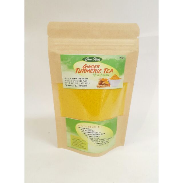 12in1 Ginger Turmeric Tea(100grams) Shopee Philippines