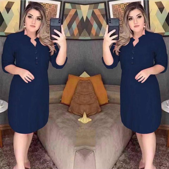 Plus size hot sale dress shopee