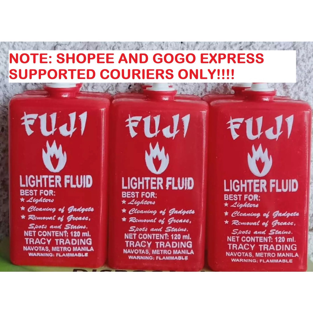 Fuji Lighter Fluid Multipurpose Lighter Fluid & GOGO SUPPORTED ONLY) Shopee Philippines
