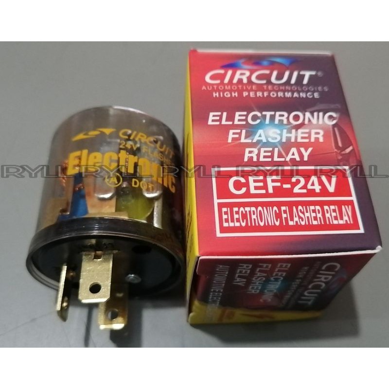 Circuit Electronic Flasher Relay 24v sold per pc | Shopee Philippines