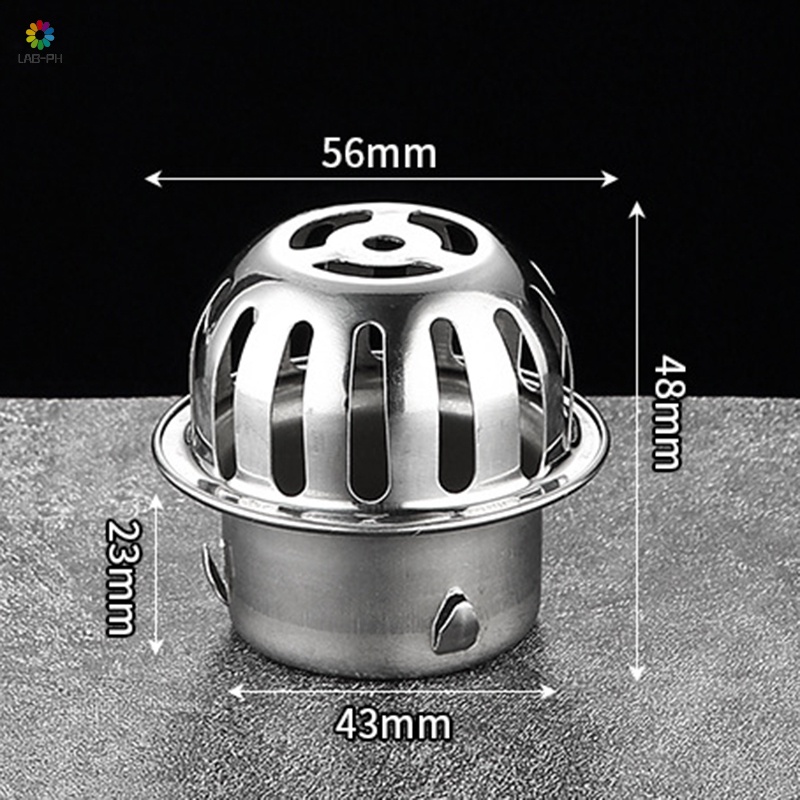 Gutter Guard Strainer Stainless Steel Sink AntiClogging Debris Stopper