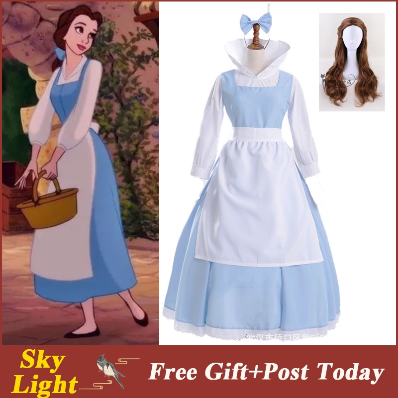 Belle blue dress outlet womens costume