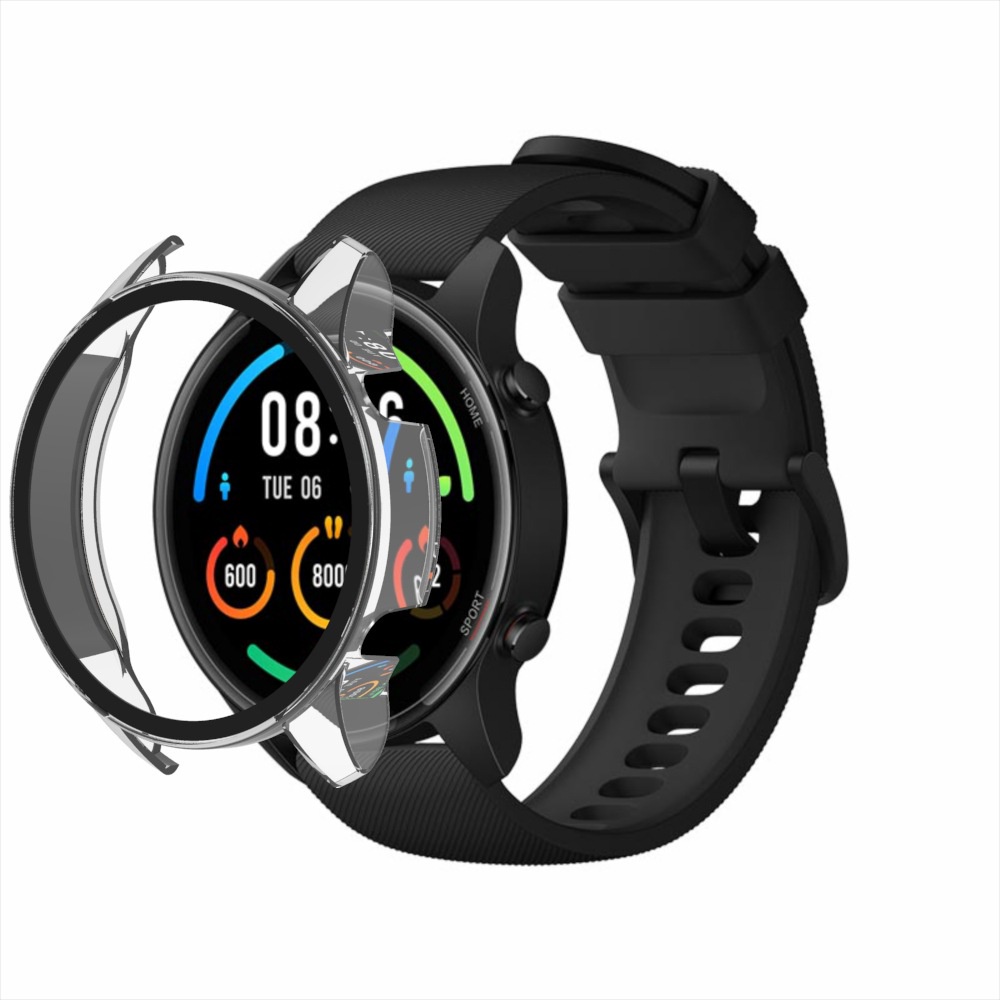 For Xiaomi Mi Watch Protective Case Tempered Glass Screen Protector Film for Mi Watch Color Sport Edition PC Hard Case Cover Shopee Philippines