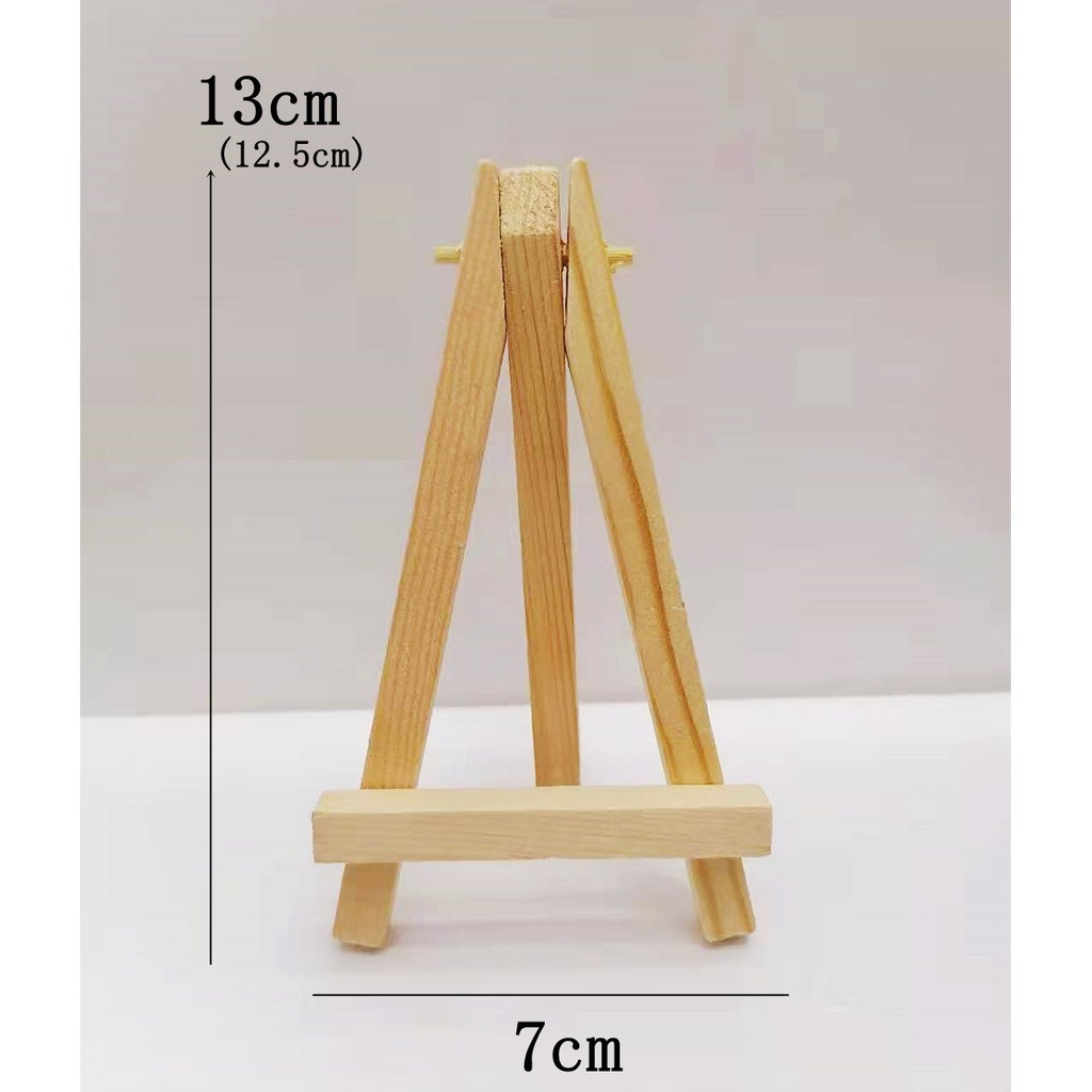 [VS] MULTIFUNCTIONAL WOODEN DISPLAY MINI TRIPOD EASEL STAND Shopee Philippines