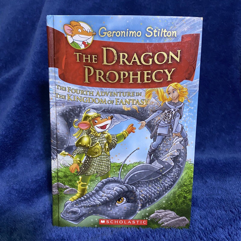 Geronimo Stilton: The Dragon Prophecy Hardbound (MESSAGE SELLER BEFORE  CHECK-OUT)