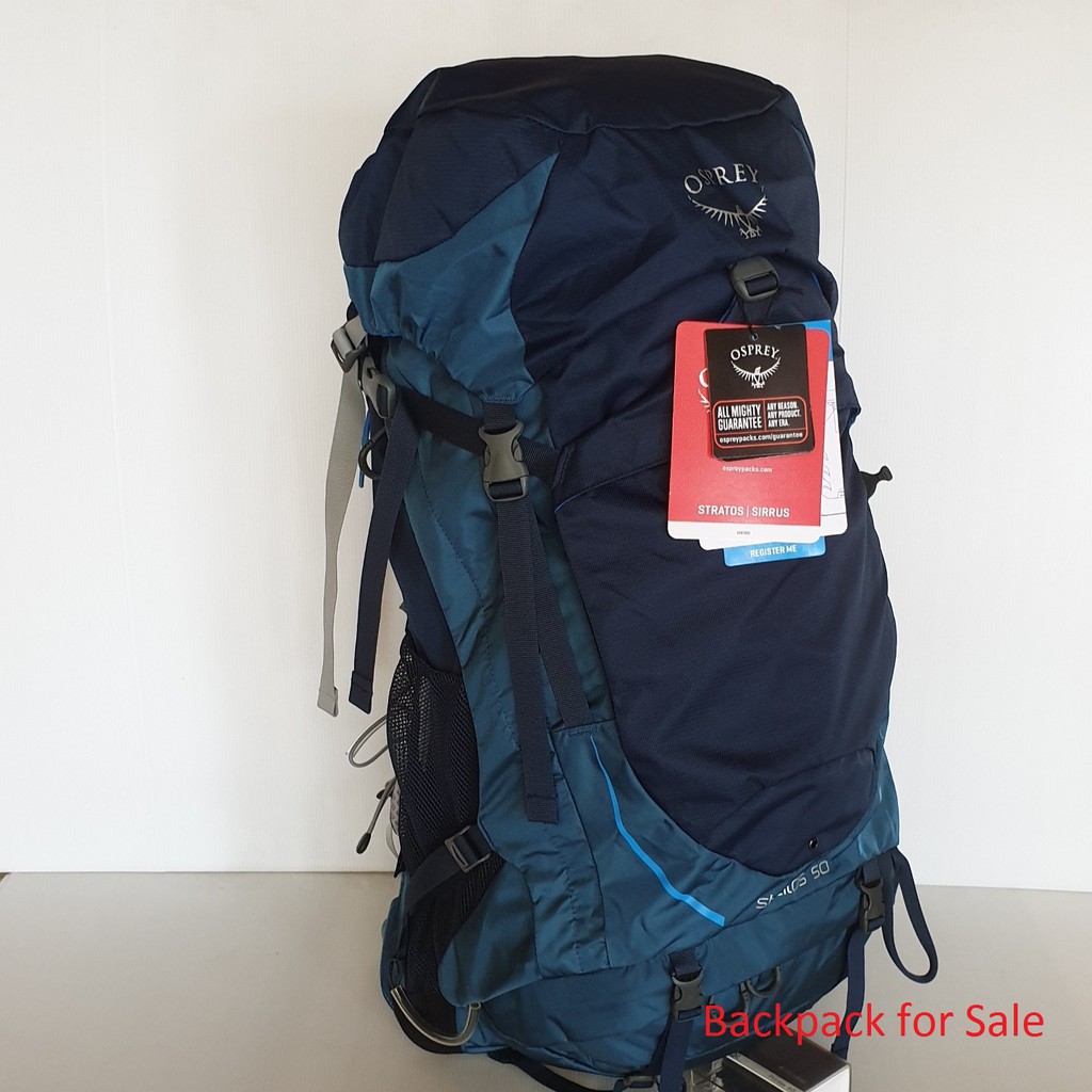 Osprey Stratos 50 Backpack (Warranty 6 Month) Shopee Philippines